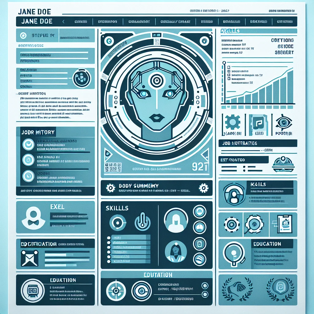 Sample financial analyst resume layout with highlighted achievements and skills
