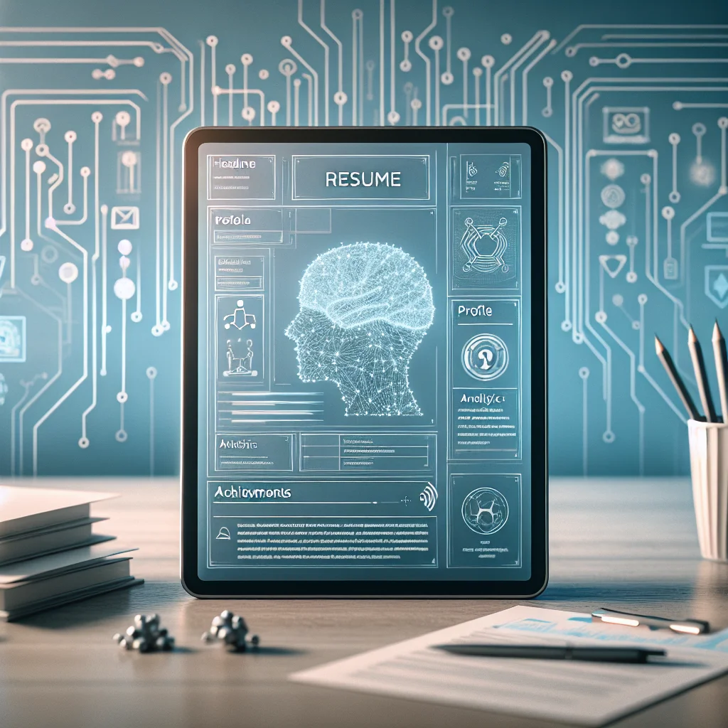 Professional neurotech resume example showing headline, summary, key skills, and achievements in neural engineering