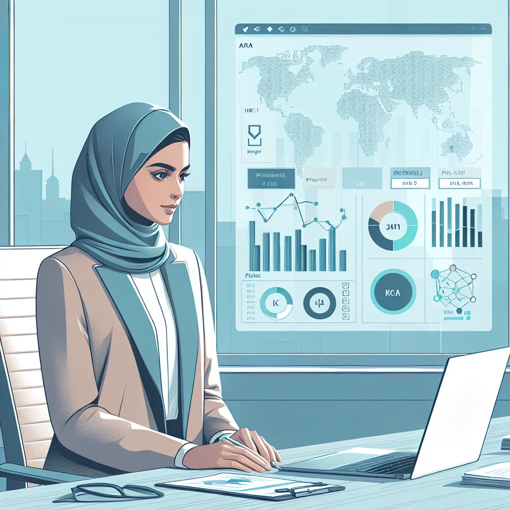 Professional clinical trial manager reviewing trial metrics on a laptop with graphs and a checklist, representing a strong resume for leadership in trials.