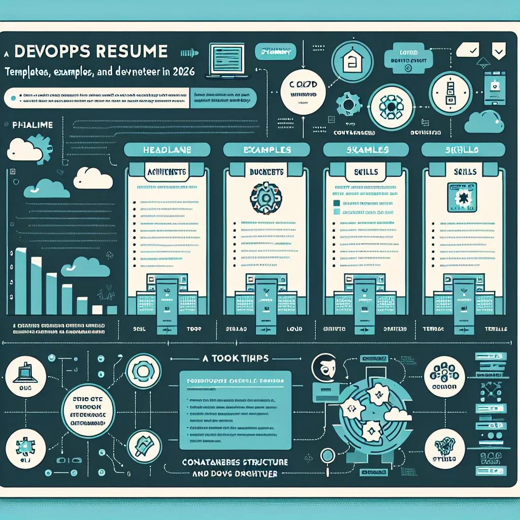 Featured image for How To Write A Successful Resume For Devops Engineer In 2026 Templates Examples