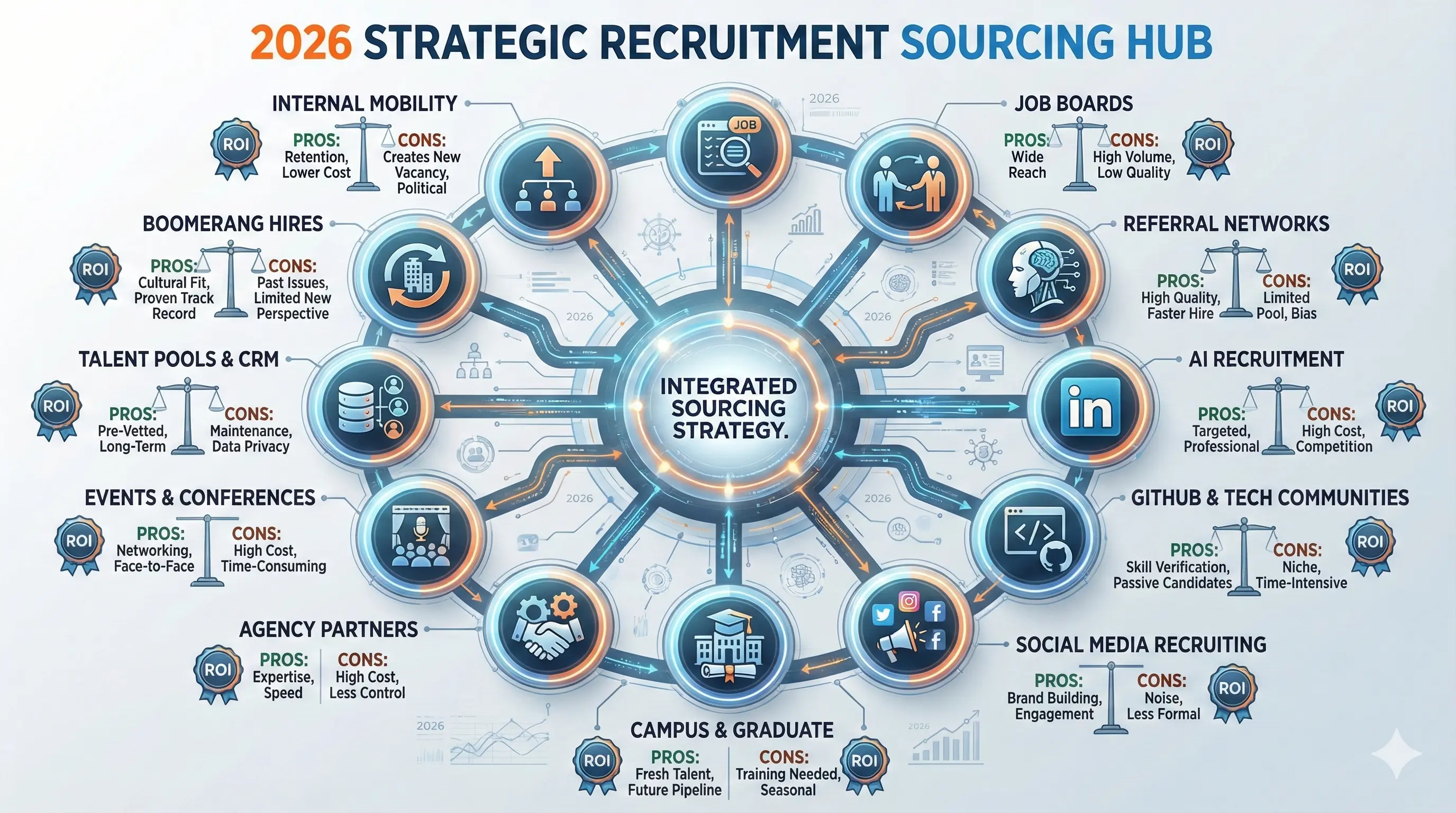 Types of Sourcing in Recruitment 2026: Complete Guide to 12 Strategies, Pros/Cons & ROI Benchmarks
