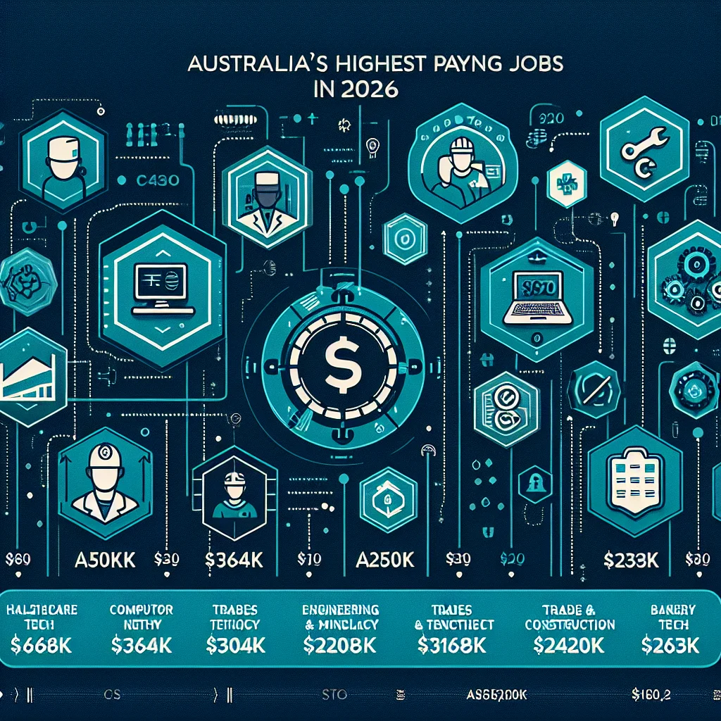 2026 Top 20 Highest Paying Jobs in Australia with Salary and Career Data