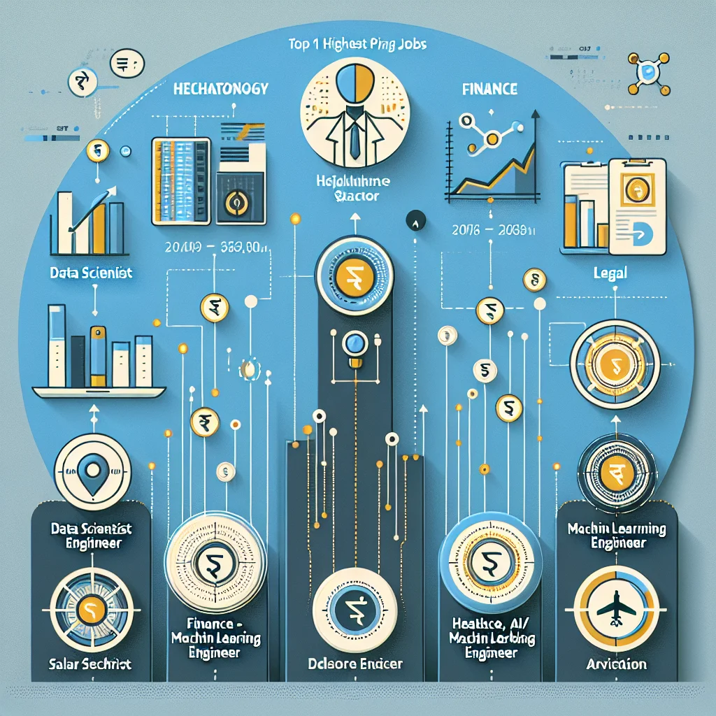 Top high paying careers in India across tech, finance, and healthcare sectors