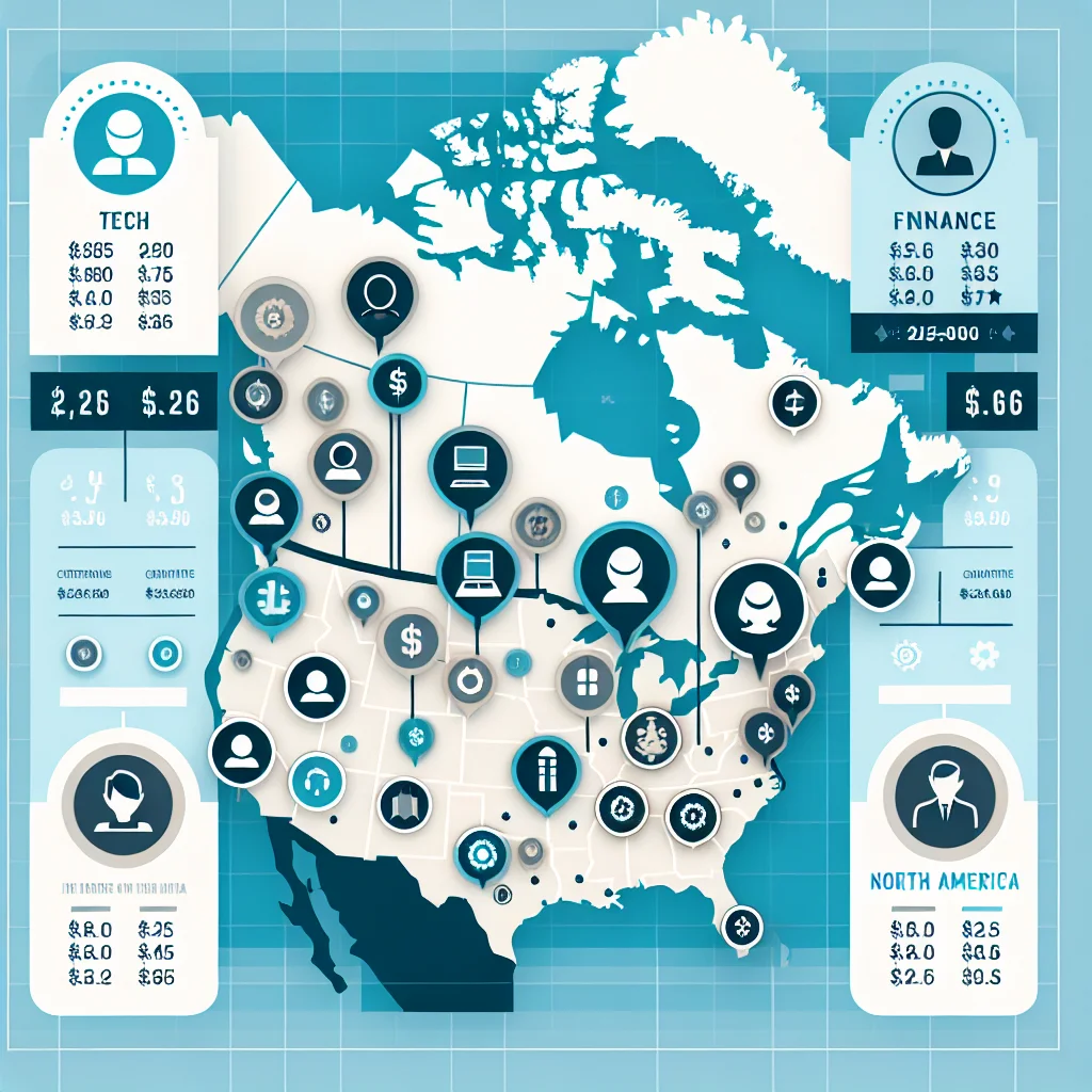 Top 20 highest paying jobs in North America 2026 with salary comparison by country.