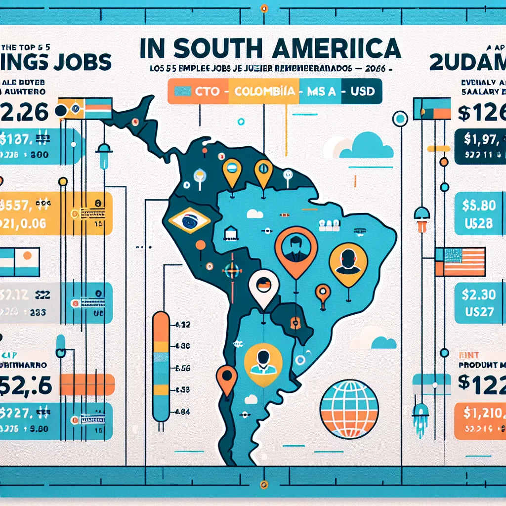 Top paying careers in South America with salary comparison and job roles in 2026